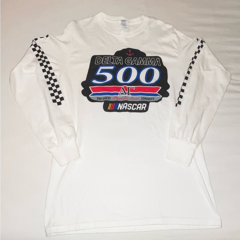 FSU Delta Gamma Sorority NASCAR LS Unisex Tee